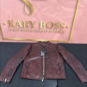 Brown Leather Jacket
